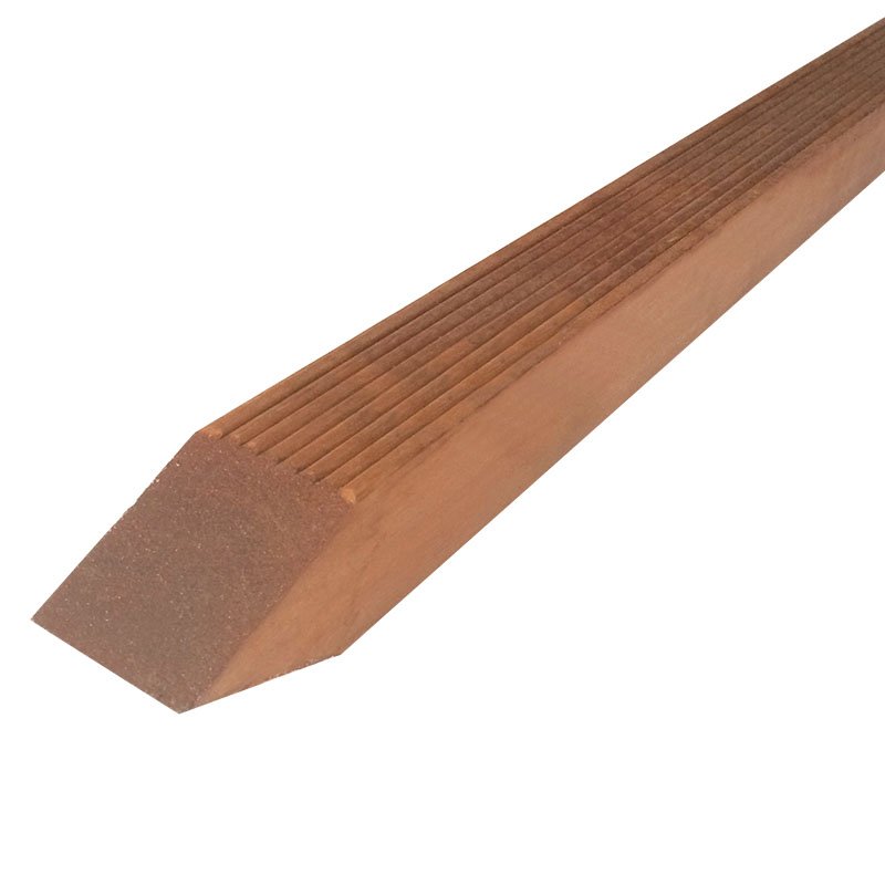 Elephant Paal Hardhout Bankirai 65 X 65 Cm 120 Cm Gepunt Geschaafd Ribbel elephant kopen in de aanbieding