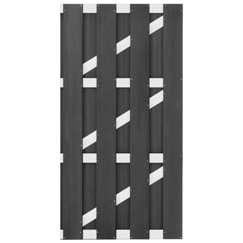 Cwood Tuindeur Composiet Bari Antraciet Met Blank Aluminium Frame 90 X 180 Cm cwood kopen in de aanbieding Cwood Tuindeur Composiet Bari Antraciet Met Blank Aluminium Frame 90 X 180 Cm cwood kopen in de aanbieding