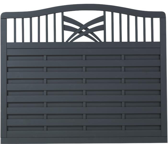 Plus Danmark Schutting Met Doorkijk Rondo Toog Antraciet 180 X 142150 Cm plus danmark kopen in de aanbieding Plus Danmark Schutting Met Doorkijk Rondo Toog Antraciet 180 X 142150 Cm plus danmark kopen in de aanbieding