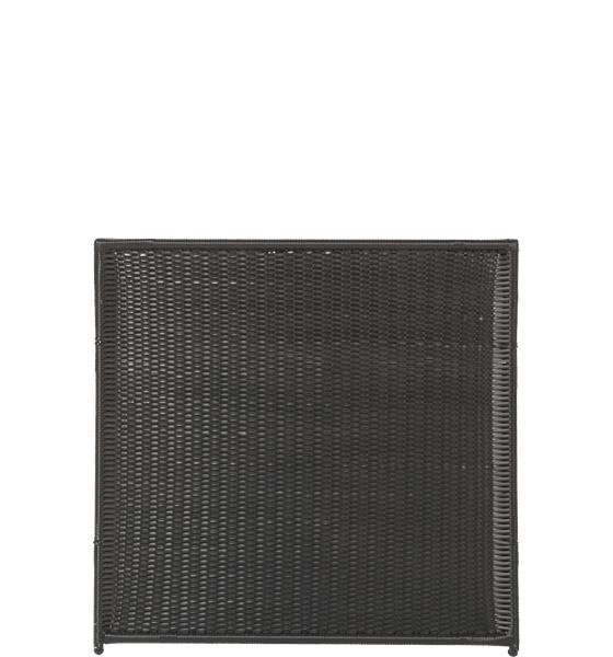 Plus Danmark Schutting Wicker Trend Recht Zwart 115 X 110 Cm plus danmark kopen in de aanbieding Plus Danmark Schutting Wicker Trend Recht Zwart 115 X 110 Cm plus danmark kopen in de aanbieding