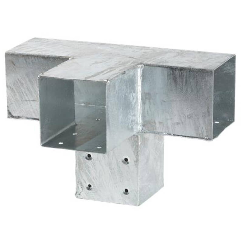 Plus Danmark Cubic 4 Weg Koppelstuk Tbv Paal 9 X 9 plus danmark kopen in de aanbieding