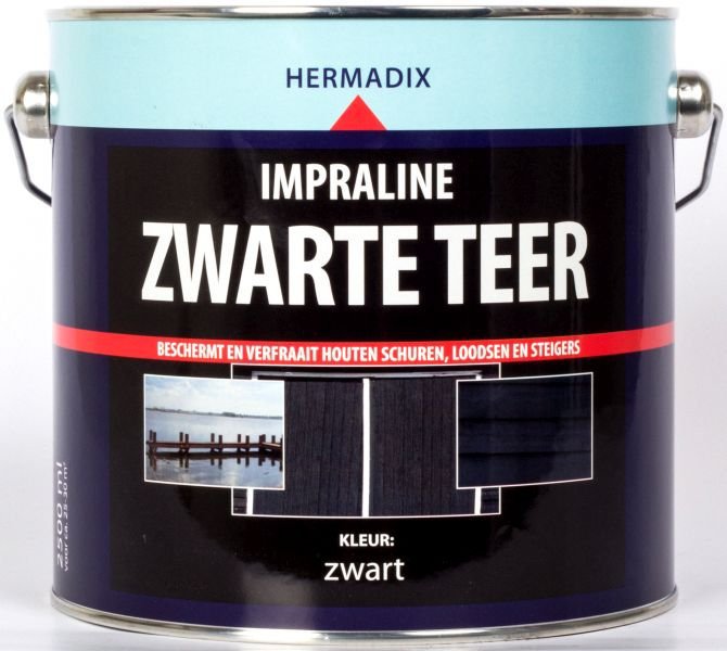 Hermadix Impraline Zwarte Teer 2500Ml hermadix kopen in de aanbieding