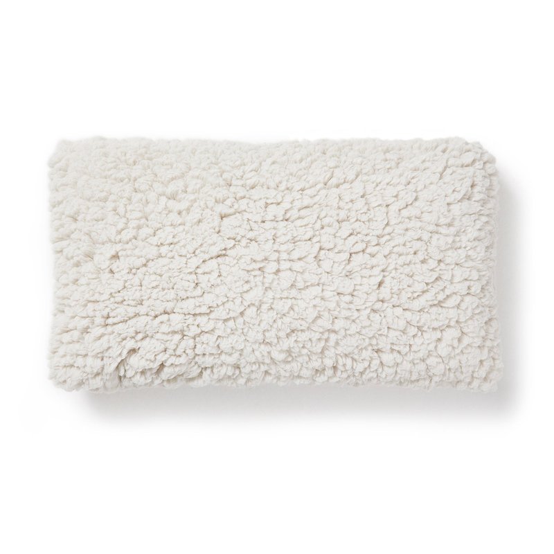 La Forma Sierkussen Cora Faux Fur Wit 30 X 50 Cm la forma kopen in de aanbieding