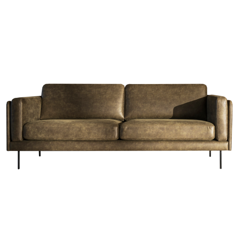 Homingxl 25 Zits Bank Bossa Leer Bull Bruin 15 196 Mtr Breed homingxl kopen in de aanbieding