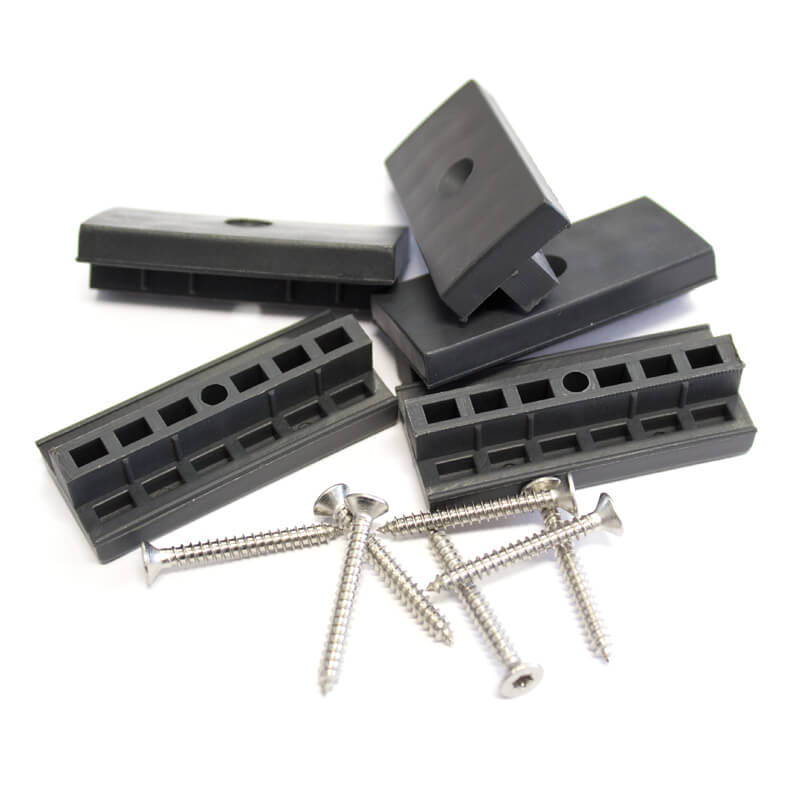 Cwood Bevestigingsclips Antraciet Incl Schroeven 20 Stuks cwood kopen in de aanbieding