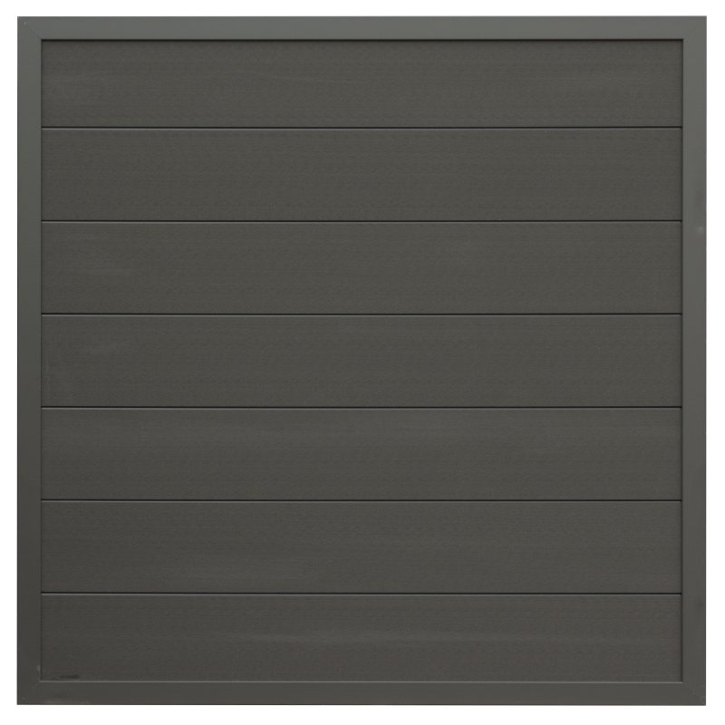 Cwood Schutting Composiet Rome Antraciet Met Aluminium Kader 180 X Cm cwood kopen in de aanbieding Cwood Schutting Composiet Rome Antraciet Met Aluminium Kader 180 X Cm cwood kopen in de aanbieding