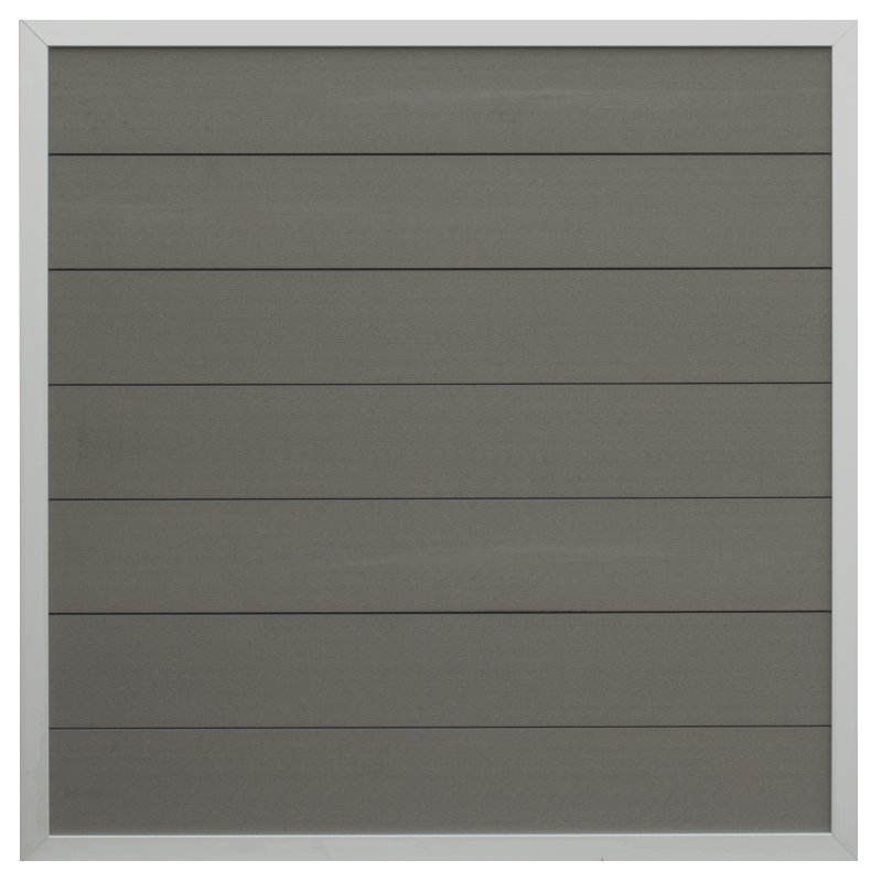 Cwood Schutting Composiet Rome Steengrijs Met Blank Aluminium Kader 180 X Cm cwood kopen in de aanbieding Cwood Schutting Composiet Rome Steengrijs Met Blank Aluminium Kader 180 X Cm cwood kopen in de aanbieding