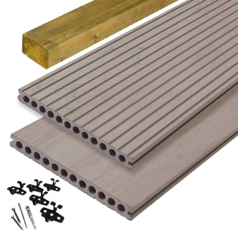 Duowood Vlonder Totaalpakket Composiet 25 X 25 Cm Xwb Riviera 5 Mtr Vlak En Grove Ribbel duowood kopen in de aanbieding Duowood Vlonder Totaalpakket Composiet 25 X 25 Cm Xwb Riviera 5 Mtr Vlak En Grove Ribbel duowood kopen in de aanbieding