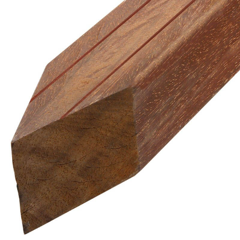 Elephant Paal Hardhout Azobe 7 X 7 Cm 275 Cm Gepunt Geschaafd V Groef elephant kopen in de aanbieding