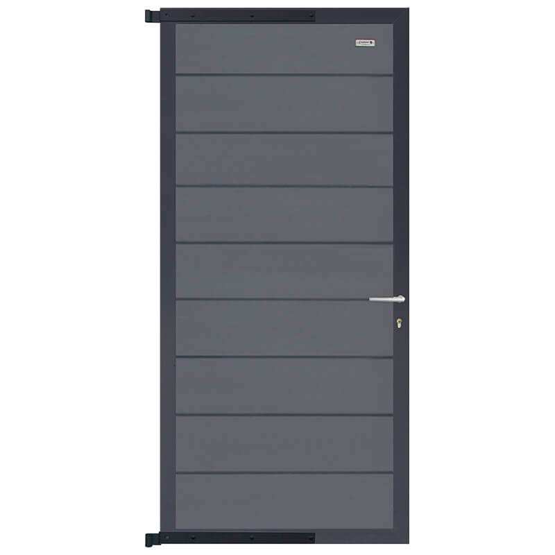 Elephant Tuindeur Composiet Modular Rock Grey Met Antraciet Aluminium Frame Compleet 90 X 200 Cm elephant kopen in de aanbieding Elephant Tuindeur Composiet Modular Rock Grey Met Antraciet Aluminium Frame Compleet 90 X 200 Cm elephant kopen in de aanbieding
