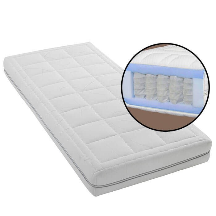 Homingxl Matras Pocketvering Nasa Medium 90 X 200 homingxl kopen in de aanbieding