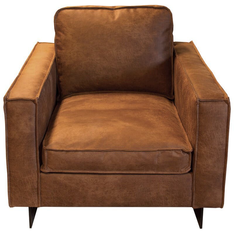 Homingxl Fauteuil Moonwalk Leer Colorado Cognac 03 85 Cm Breed homingxl kopen in de aanbieding