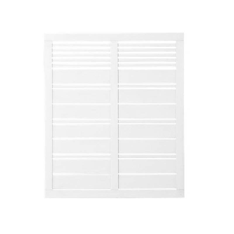 Plus Danmark Schutting Vuren Silence Louvre Recht Wit 120 X 140 Cm plus danmark kopen in de aanbieding Plus Danmark Schutting Vuren Silence Louvre Recht Wit 120 X 140 Cm plus danmark kopen in de aanbieding