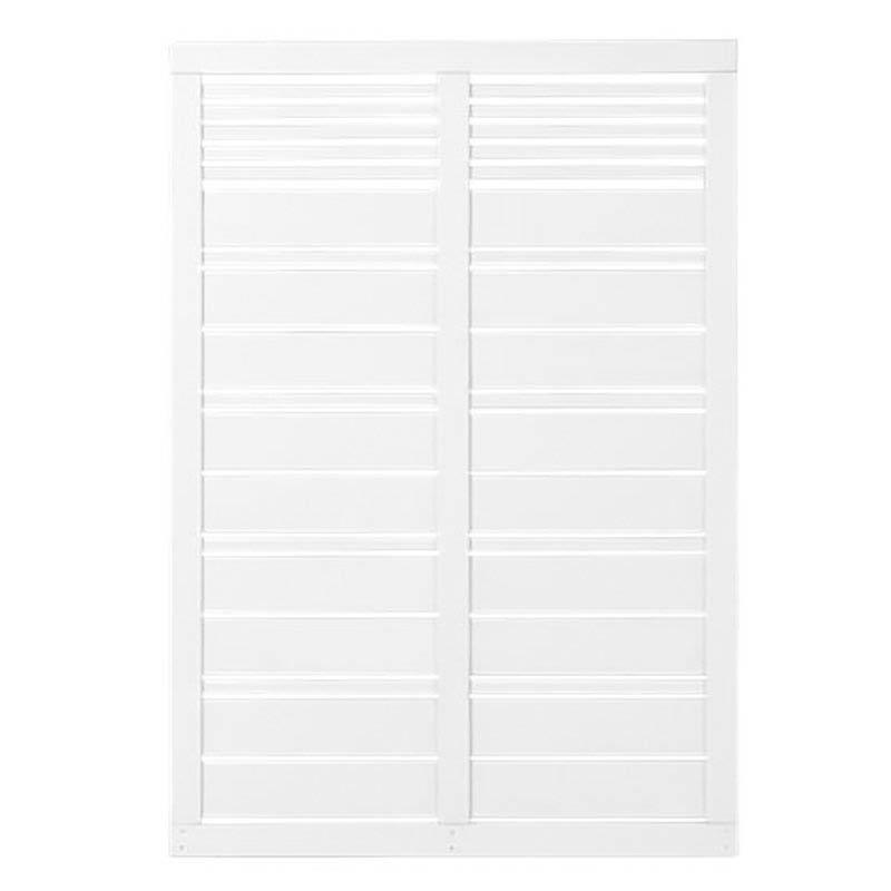 Plus Danmark Schutting Vuren Silence Louvre Recht Wit 120 X 170 Cm plus danmark kopen in de aanbieding Plus Danmark Schutting Vuren Silence Louvre Recht Wit 120 X 170 Cm plus danmark kopen in de aanbieding