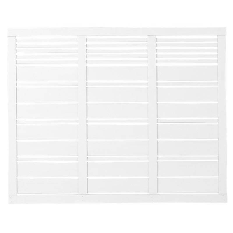 Plus Danmark Schutting Vuren Silence Louvre Recht Wit 176 X 140 Cm plus danmark kopen in de aanbieding Plus Danmark Schutting Vuren Silence Louvre Recht Wit 176 X 140 Cm plus danmark kopen in de aanbieding