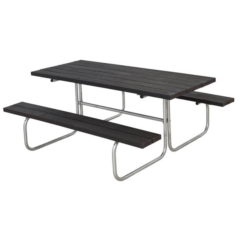 Plus Danmark Picknickset Kunststof Classic Zwart plus danmark kopen in de aanbieding