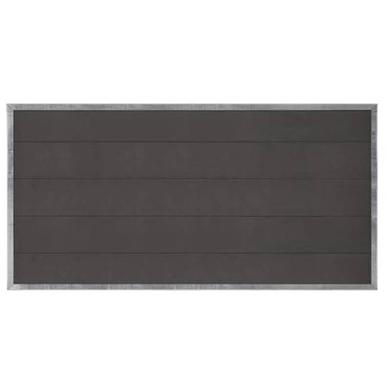 Plus Danmark Schutting Composiet In Stalen Frame Futura Recht Antraciet 180 X 91 Cm plus danmark kopen in de aanbieding Plus Danmark Schutting Composiet In Stalen Frame Futura Recht Antraciet 180 X 91 Cm plus danmark kopen in de aanbieding