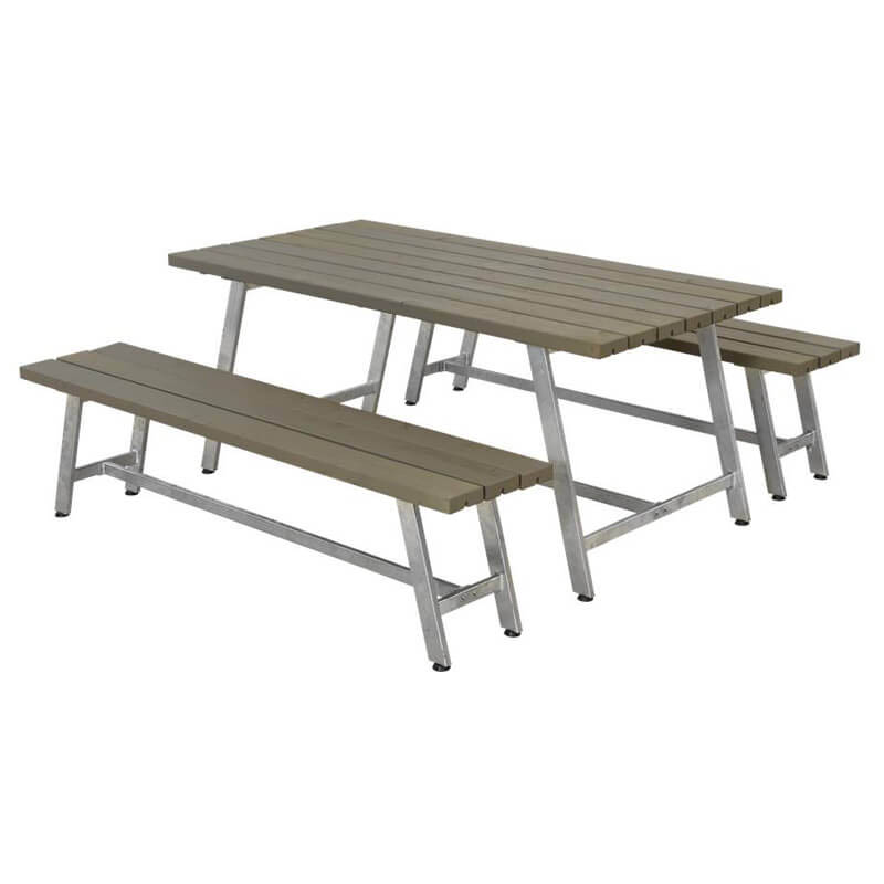 Plus Danmark Picknickset Vuren Geimpregneerd Royal Grijsbruin plus danmark kopen in de aanbieding Plus Danmark Picknickset Vuren Geimpregneerd Royal Grijsbruin plus danmark kopen in de aanbieding