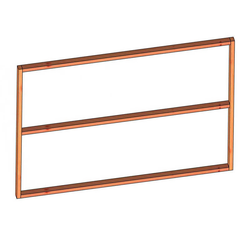 Trendhout Regelpakket Voor Wandmodule F Sponningplank trendhout kopen in de aanbieding