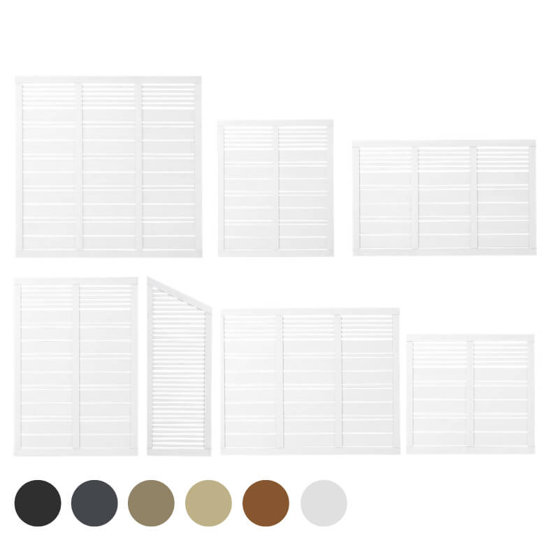 Plus Danmark Schutting Vuren Serie Silence Louvre Recht Wit plus danmark kopen in de aanbieding Plus Danmark Schutting Vuren Serie Silence Louvre Recht Wit plus danmark kopen in de aanbieding
