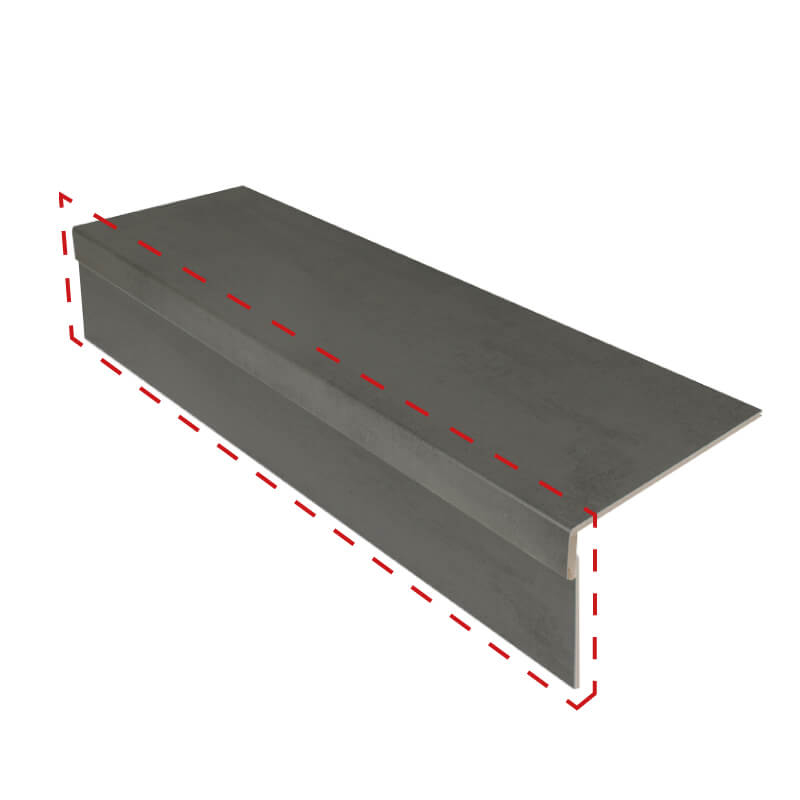 Maestro Steps Stootbord 3 Stuks Laminaat Betonlook Dark Grey Stone 130 X 20 maestro steps kopen in de aanbieding Maestro Steps Stootbord 3 Stuks Laminaat Betonlook Dark Grey Stone 130 X 20 maestro steps kopen in de aanbieding