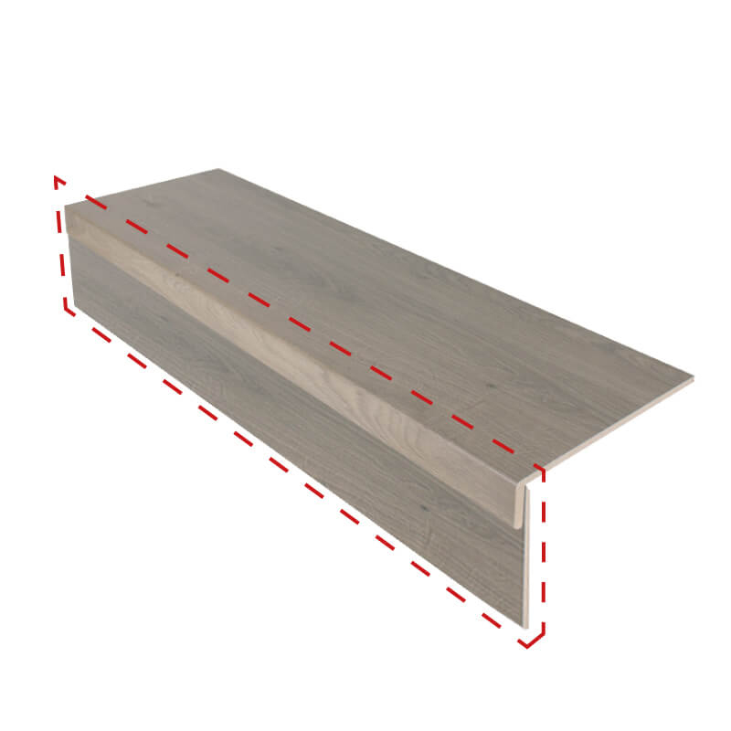 Maestro Steps Stootbord 3 Stuks Laminaat Louisiana Oak 130 X 20 maestro steps kopen in de aanbieding