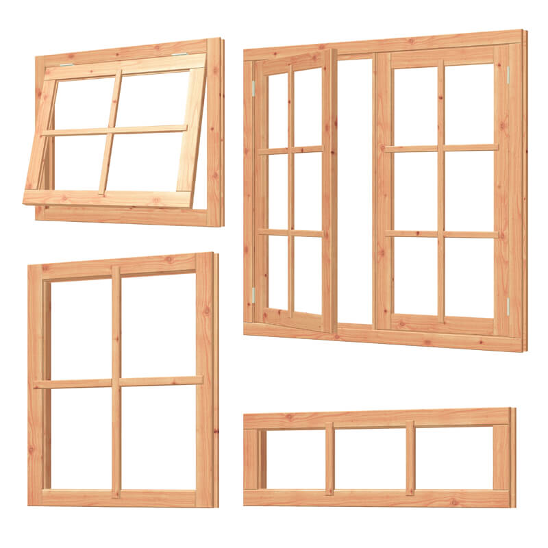 Trendhout Alle Verandaramen trendhout kopen in de aanbieding