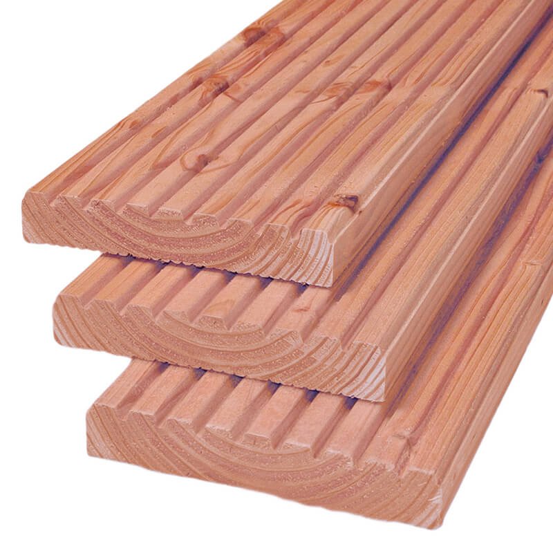 Trendhout Vlonderplank Pakket 15 M2 Lariks Douglas 25 X 14 Cm 300 Cm Groefribbel trendhout kopen in de aanbieding Trendhout Vlonderplank Pakket 15 M2 Lariks Douglas 25 X 14 Cm 300 Cm Groefribbel trendhout kopen in de aanbieding