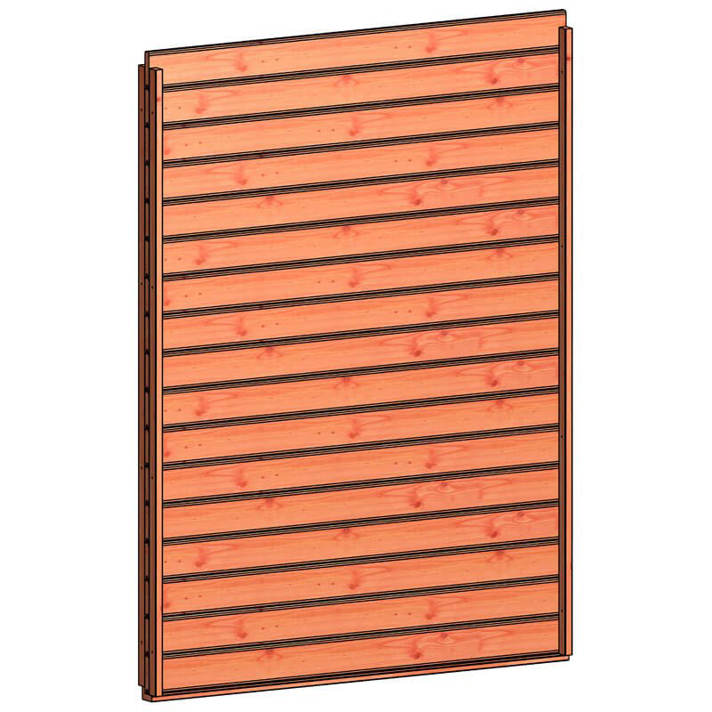 Trendhout Wandmodule B Blokhut Stapelprofiel 163 X 220 Cm Onbehandeld trendhout kopen in de aanbieding Trendhout Wandmodule B Blokhut Stapelprofiel 163 X 220 Cm Onbehandeld trendhout kopen in de aanbieding