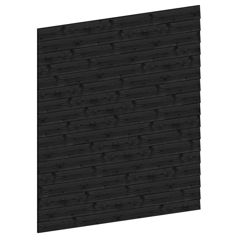 Trendhout Wandmodule H Potdekselplanken 223 X 220 Cm Zwart trendhout kopen in de aanbieding