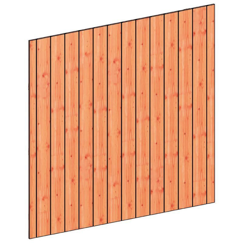 Trendhout Wandmodule H Sponningplank Verticaal 223 X 220 Cm Onbehandeld trendhout kopen in de aanbieding Trendhout Wandmodule H Sponningplank Verticaal 223 X 220 Cm Onbehandeld trendhout kopen in de aanbieding