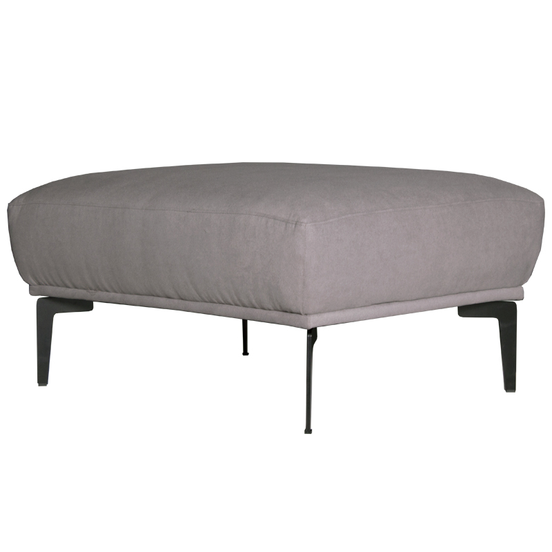 Homingxl Poef Tulp Stof Sorro Lichtgrijs 90 90 Cm Breed homingxl kopen in de aanbieding