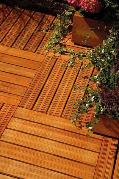 Tegels Almendrillo hout