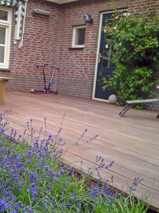 houten vlonderplanken