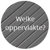 Welke oppervlakte van vlonderplank?